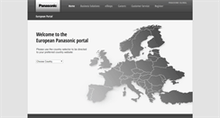 Desktop Screenshot of panasonic.eu
