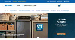 Desktop Screenshot of loja.panasonic.com.br